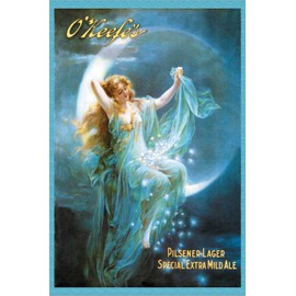 ART.COM Stretched Canvas Print O'Keefe's, 12" x 18"