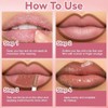 Lápiz de Labios y Pintalabios Líquido 2 en 1 con