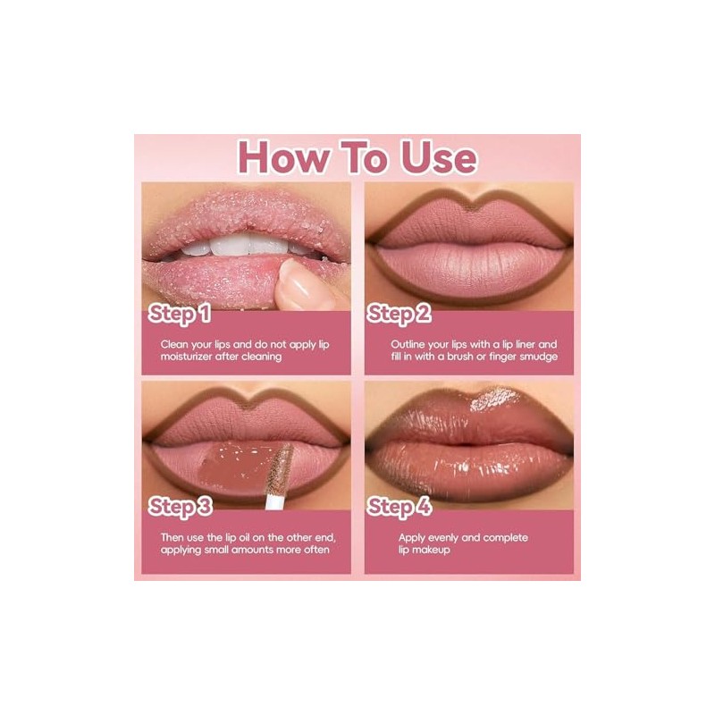 Lápiz de Labios y Pintalabios Líquido 2 en 1 con