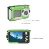 Underwater Digital Camera, 2.7K 48MP Waterproof Digital Camera with HD