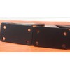 8 Pack - 12 inch Black Hidden L Shelf Bracket