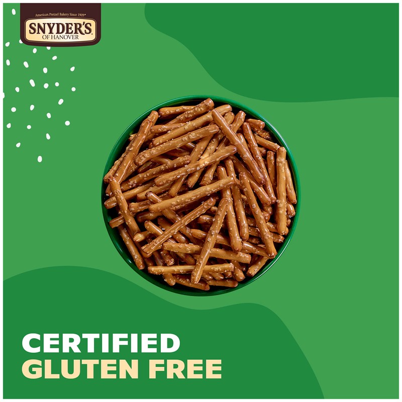 Snyder's of Hanover Pretzels, Gluten Free Pretzel Sticks, 8 Oz