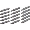 CRAFTSMAN 2-in Phillips, Square/Robertson Torx Screwdriving Drill Bit Set (15