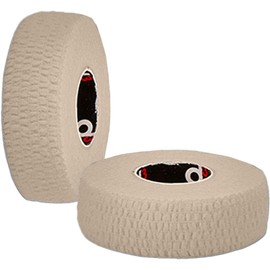 d3 Light Rip EAB Spandex Bandage Hand-Tearable 25mm x 7m Thumb, Toe, Finger & Hand Weightlifting Grip Tape Physio, Sports Medical Joint Strapping (Beige, 25mm x 7m (2 Rolls))