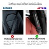 QOMAGO Carbon Fiber Texture Seat Belt Cover - Soft &