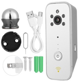 1080P Wifi 120 Degree P2P Ir cUT night Vision Baby Camera Monitor System White