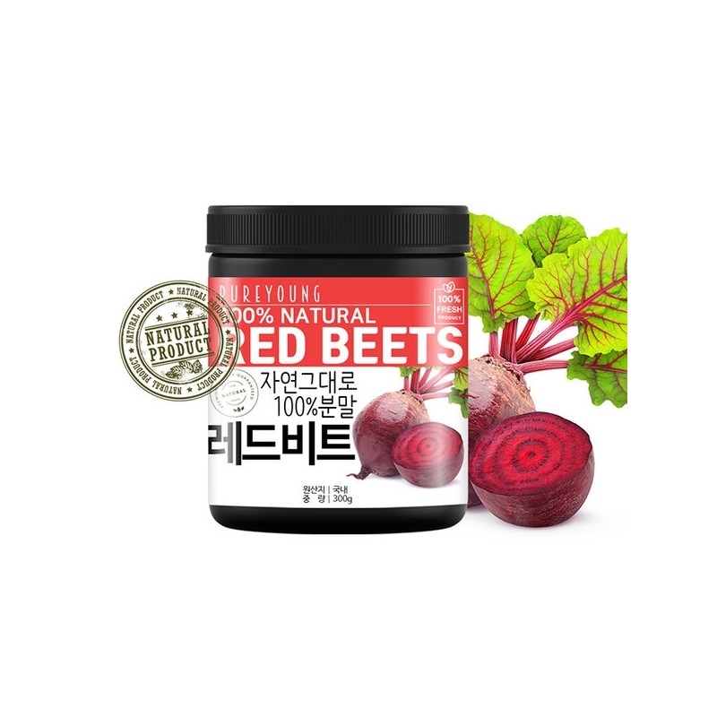 Pureyoung domestic beet powder 300gx2 cans beet collection / 퓨어영