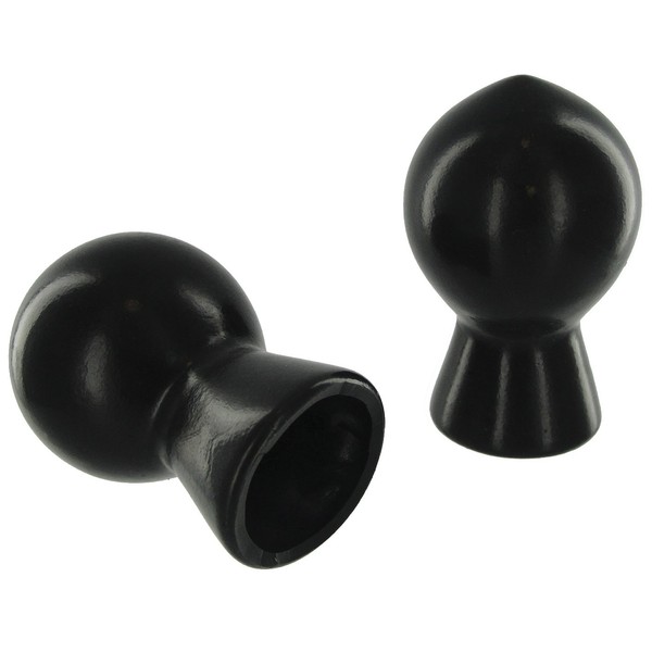 Size Matters Nipple Boosters Nipple Stimulating Suction Cups x2 Black