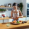 Ceramic Herb Stripper Bowl and Pill Crusher Set, Small Handmade,