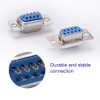 VooGenzek 5 Sets DB9 Connectors with DB9 Plastic Housing Cover,