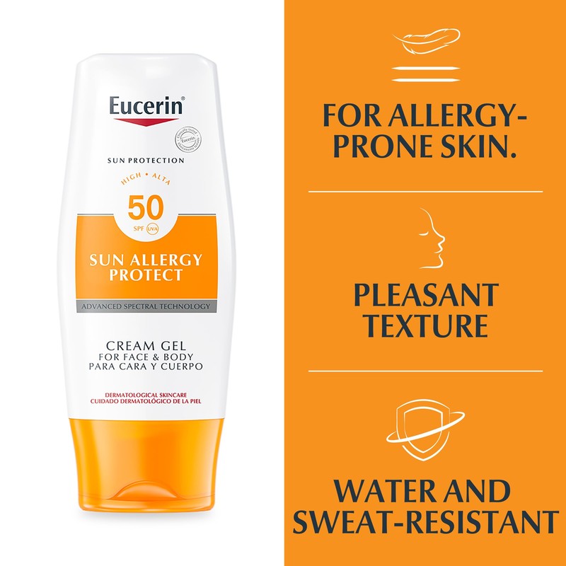 Eucerin Eucerin Sun Cream Gel Allergy Spf50 150ml