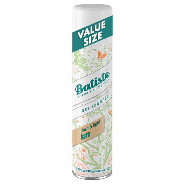 Batiste Dry Shampoo, Bare Fragrance, 10.10 fl. oz.