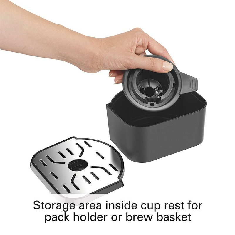 Hamilton Beach FlexBrew 2-Way Brewer Programmable Coffee Maker (49976) Bundle