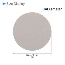 CoCud Hook and Loop Sanding Discs, 2 Inch 50mm Sandpapers 3000 Grit Silicon Carbide Finishing Discs - (Applications: for Wood Metal Drywall), 20 Pieces
