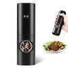 Electric Pepper Grinder or Salt Mill, Battery Powered Automatic Pepper