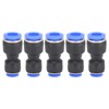 50 Pcs PushtoConnect Fittings PG84 Quick Release Pneumatic Straight Push