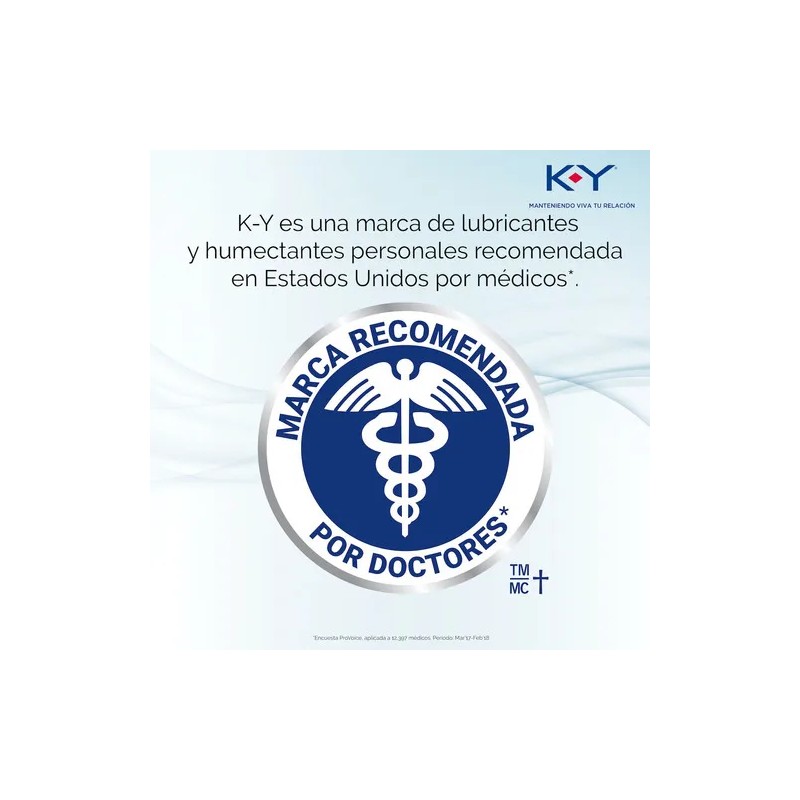 Gel Lubricante Íntimo K-y A Base De Agua Envase 100