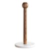 100 North Wide Sturdy Base, Brown/White 14 x 6.5 Inches