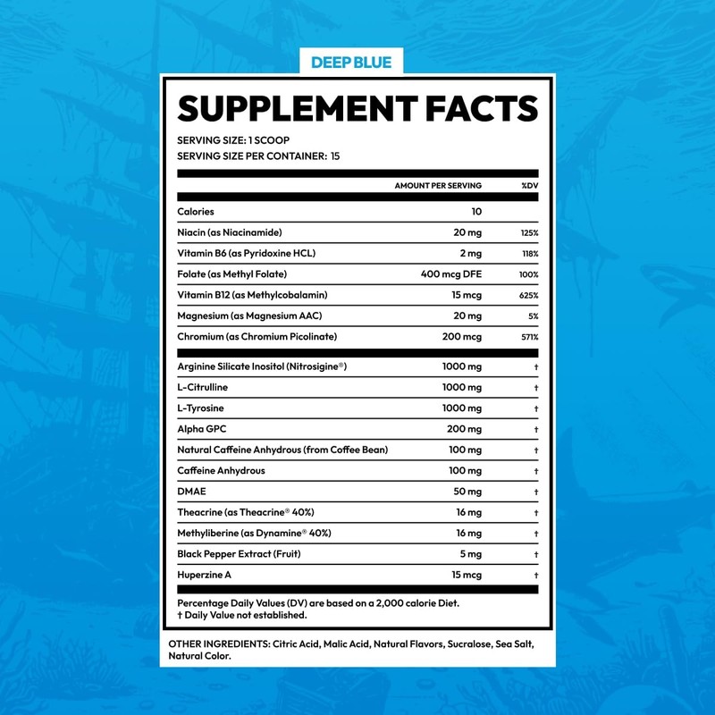 REVENGE BLK FLG Deep Blue Energy Stick Packs Blue Raspberry