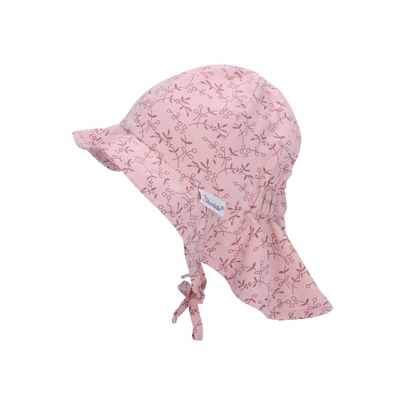 Sterntaler Unisex Children's Sun Hat Branches Children's Hat, Pale Pink