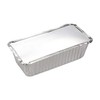 HOMESmith 10 Pack Aluminium Foil Trays with Lids Containers Strong