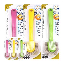 Round Sneaker & Shoe Cleaning Brush Shoe Washing 3ea