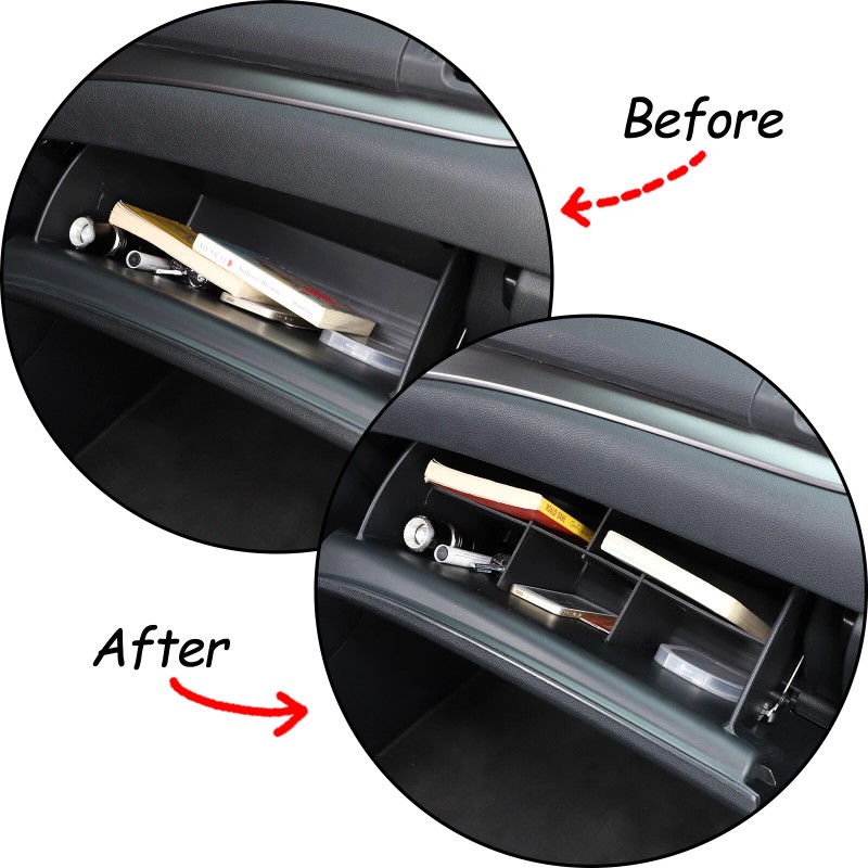 carcartrim-2022 Glove Box Divider Storage Compartment Board Organizer For Honda