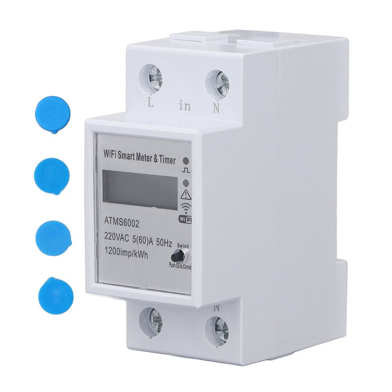 WiFi Smart Meter Power Electricity Energy Monitor Switch Single Phase