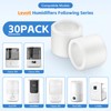 IGNISFLARE 30-Pack Top Fill Humidifier Replacement Filters for Classic160, Dual150,