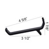 Black Knife Display Stand Rack Holder Organizer For 1 Single