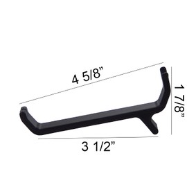 Black Knife Display Stand Rack Holder Organizer For 1 Single Medium To Large Folding Pocket Or Fixed Blade Knives - Holds One Blade