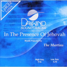 In The Presence Of Jehovah [Accompaniment/Performance Track]