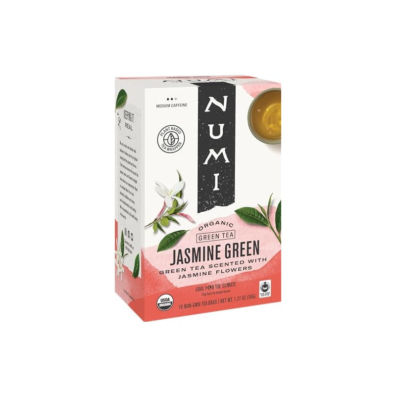 Numi Jasmine Green Tea Pack of 6