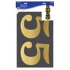Beistle Foil 2025 Column Stand-Up NYE Decoration, New Years Eve