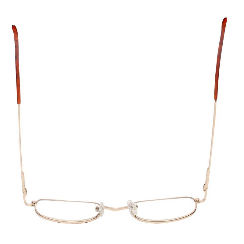 Calabria D-1 Metal Reading Glasses in Tortoise +2.25