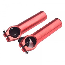 MTB Bar Ends, 1 Pair Ultralight Bicycle Horns, Short Aluminium Alloy Handlebar End for 22.2 mm Handlebars