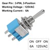 20Pcs SPDT Mini Toggle Switch 3 Pin 3 Position ON/Off/ON
