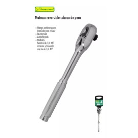 Lion Tools Matraca Reversible 3/8' Cabeza Pera Lion Tools