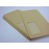 44A700 Long 40 Envelopes with Window, Craft 2.5 oz (70