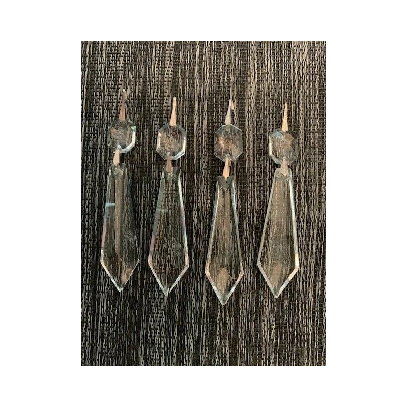Waterford NEW SIGNED WATERFORD CRYSTAL AVOCA CHANDELIER PRISM DROP REPLACEMENT