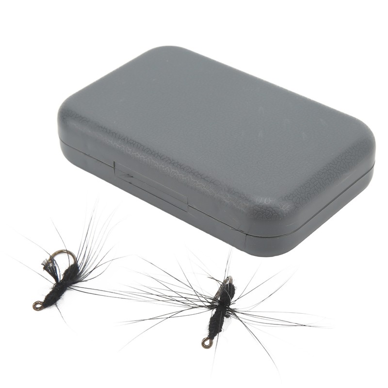40PCS Fly Fishing Flies Kit Realistic Black Ant Hand Knitting