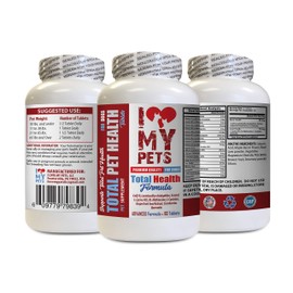 I LOVE MY PETS LLC Dog Bone Supplement Large Breed - Dog Total PET Health - Premium Formula - Best Complex - Dog Vitamins Small Breed - 1 Bottle (60 Treats)