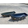 Konjouror Wooden Boat Tray Display, 2 Pack Blue Boat Model