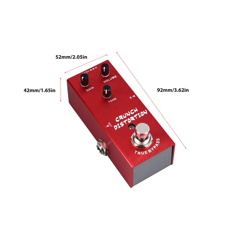 Guitar Distortion Effector Metal Shell Multiple Tones Electric Guitar Effect