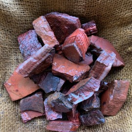 RED Tiger Eye Rough - 2000 Carat Lots + a FREE Faceted Gemstone