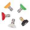 Sorandy Pressure Washer Nozzle Tips Multiple Degrees, 1/4 inch 5
