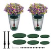 Axcoix 2 Pack Adjustable Height Plant Risers for Inside Pots,