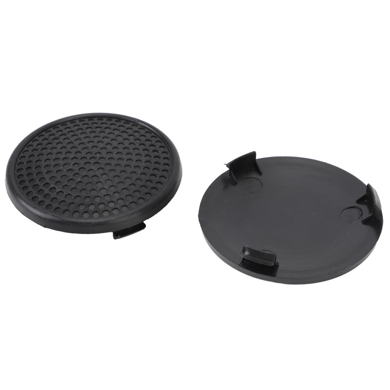 1 Pair Front Bumper Fog Light Hole Covers Left Right