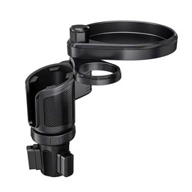 MidGard Car Can Holder, Side Table for Car Cup Holder with Storage Compartment