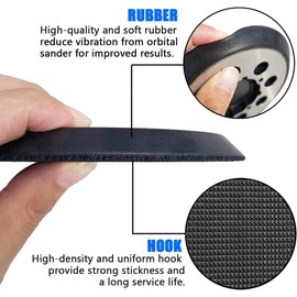 5" 8 Hole Metal Hook-&-Loop Replacement Sander Pad for DEWALT DCW210B & DCB230C & DCW210D1,DWE6423/6423K, DWE6421/6421K Orbital Sander - 1 Pack